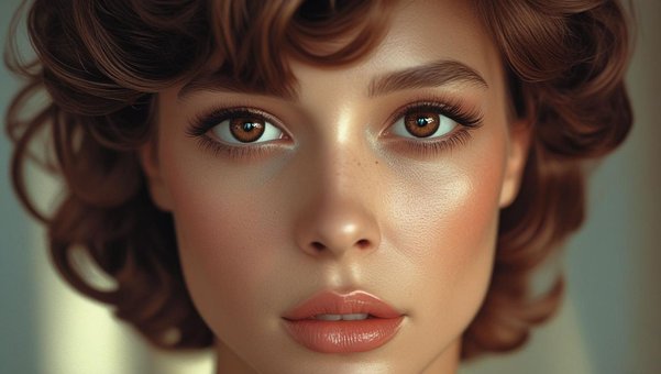 Free Brunette Brown illustration and picture