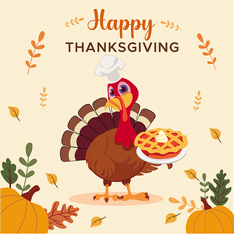 Free Happy Thanksgiving Thanksgiving Turkey vector and picture