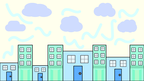 Free City Buildings vector and picture