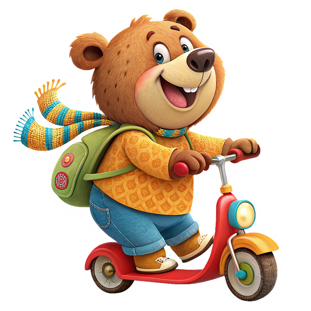Free ai generated bear bear cub illustration