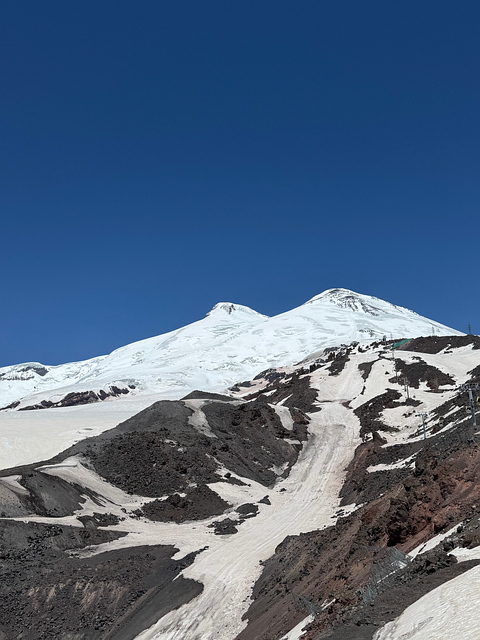 Free Snowy Mountains Sky photo and picture