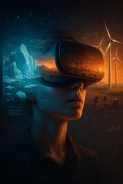 Free vr climate simulation illustration