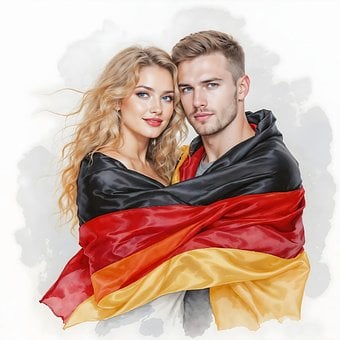 Free Man Woman illustration and picture