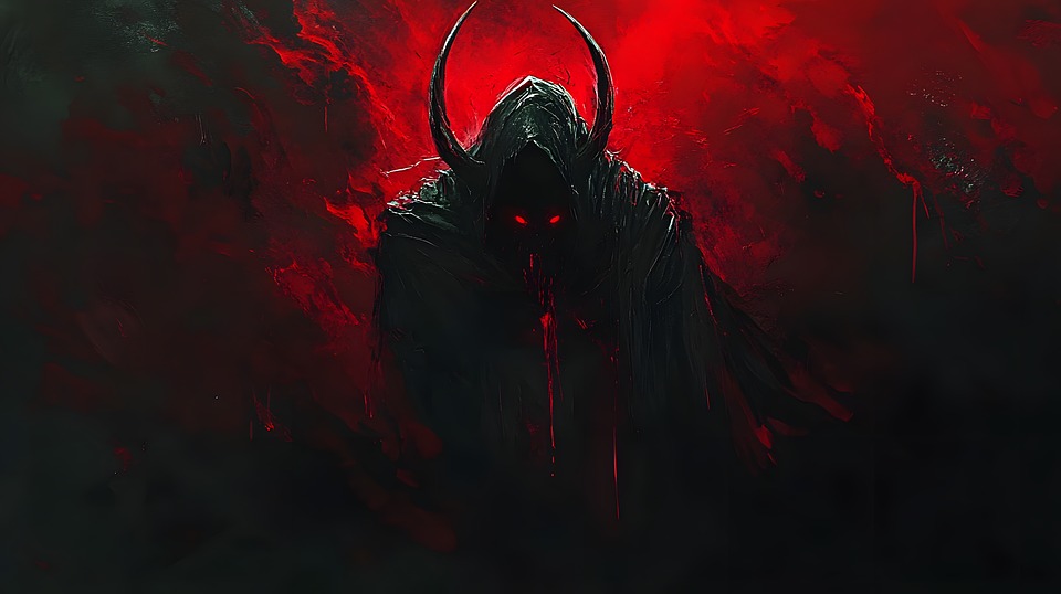 Download Ai Generated, Demon, Hooded. Royalty-Free Stock Illustration ...