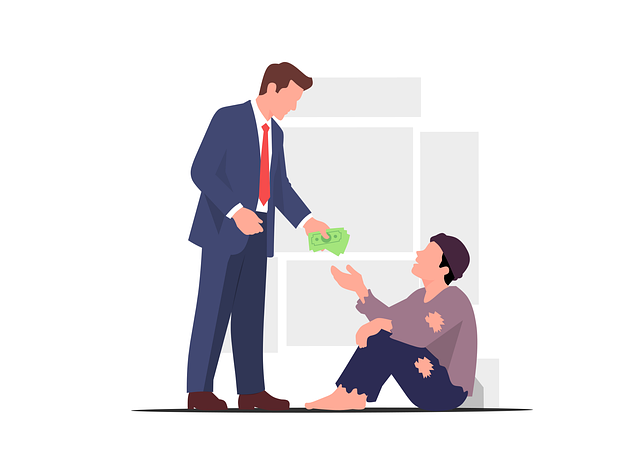 Free charity homelessness poverty vector