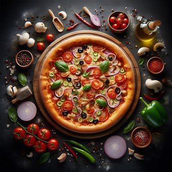 Free Pizza Slice illustration and picture