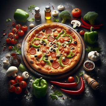 Free Pizza Slice illustration and picture