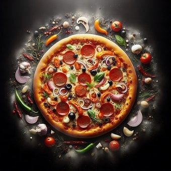 Free Pizza Slice illustration and picture