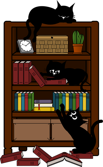 Free cat kitten black cats illustration