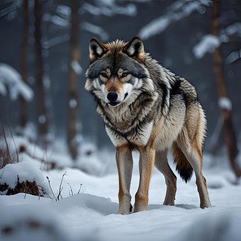 Wolf, Natur, Tier, Raubtier, Tierwelt