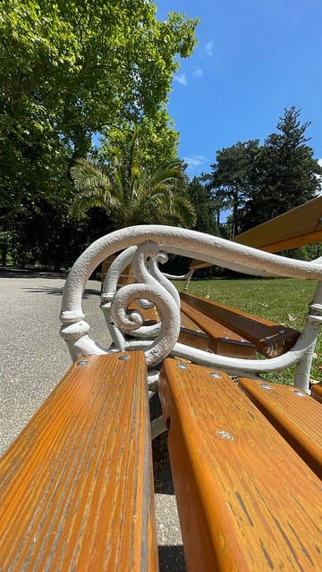 Free Park Bench Outdoors photo and picture
