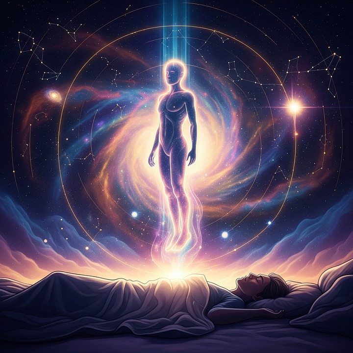 Astral Projection Vector Download Ai Generated, Astral, Projection. Royalty-Free Stock ...