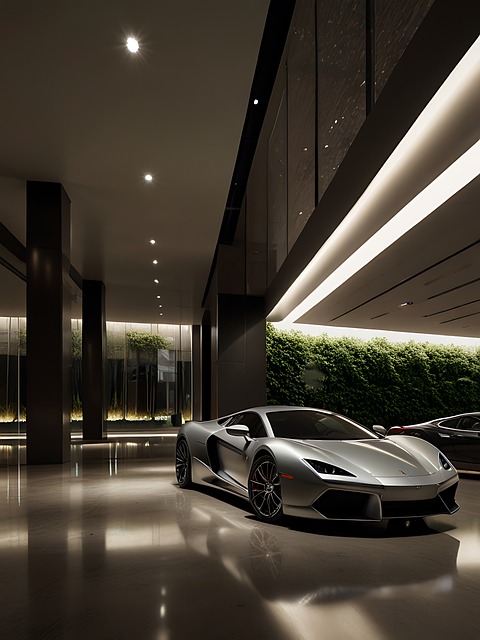 Luksus, Biler, Garage, Moderne