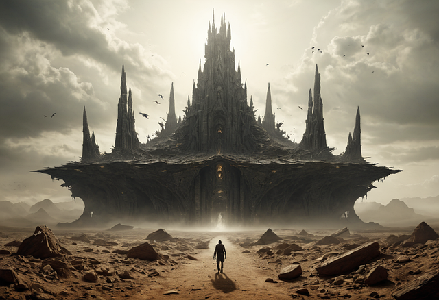 Free ai generated dystopia apocalypse illustration