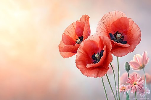 Free Poppy Flower illustration and picture