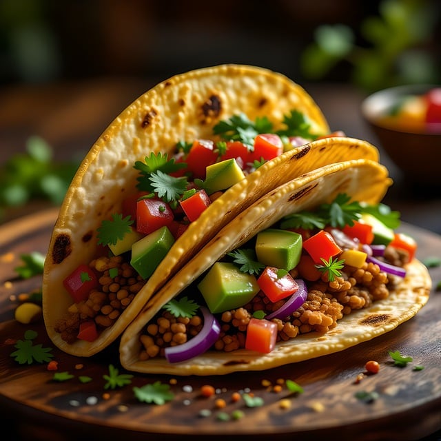 Free tacos food mexico illustration