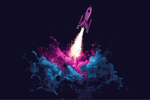 Free Rocket Space vector and picture