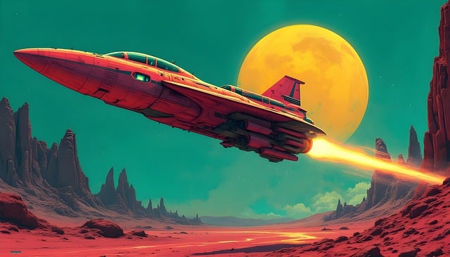 Free ai generated retro vintage illustration
