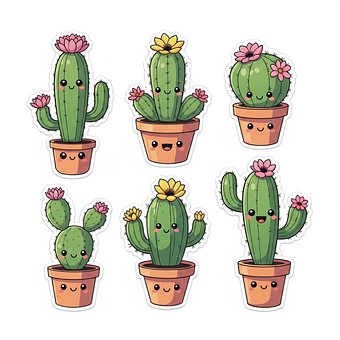 Free Ai Generated Cactus illustration and picture