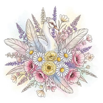 Free Ai Generated Boho illustration and picture
