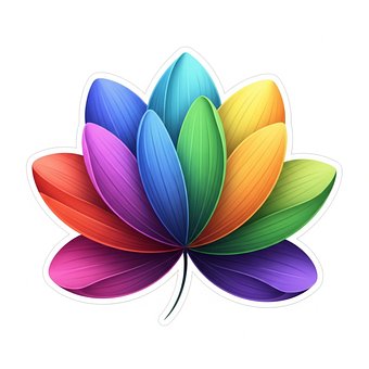 Free Ai Generated Flower Petals illustration and picture