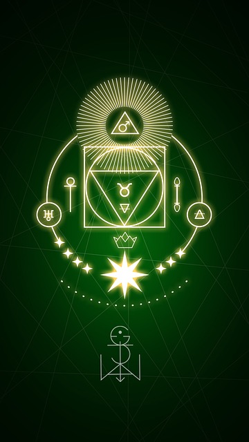 Free Green Magician Archetype illustration and picture
