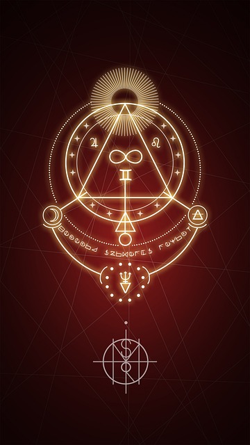 Free Red Entity Signature Sigil illustration and picture