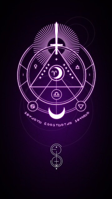 Free Sword Symbol Purple illustration and picture