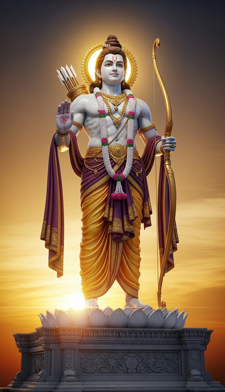 Download Rama, Krishna, Ramayana. Royalty-Free Stock Illustration Image ...