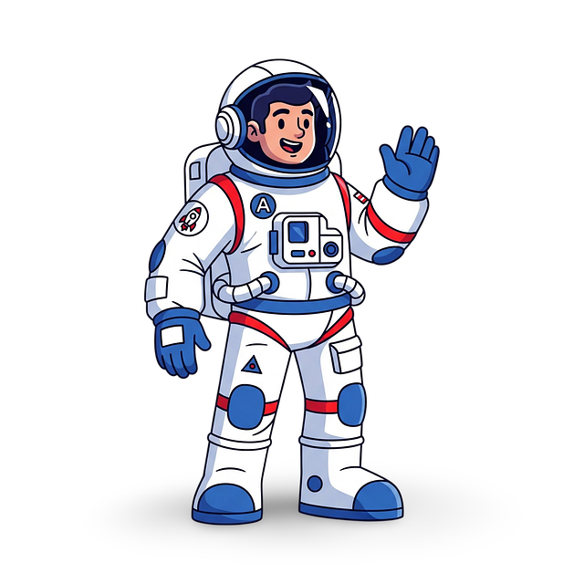 Free astronaut space spaceman illustration