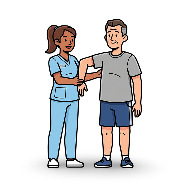 Free therapy rehabilitation physiotherapy illustration