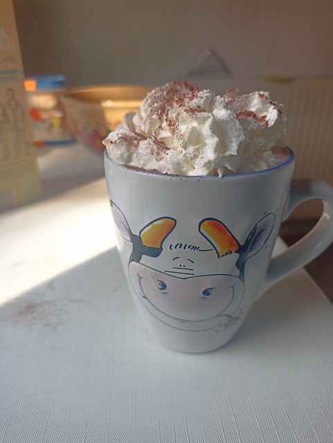 Free Capuccino Cow Cup photo and picture