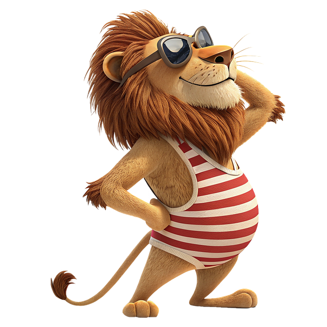 Free ai generated lion mane illustration