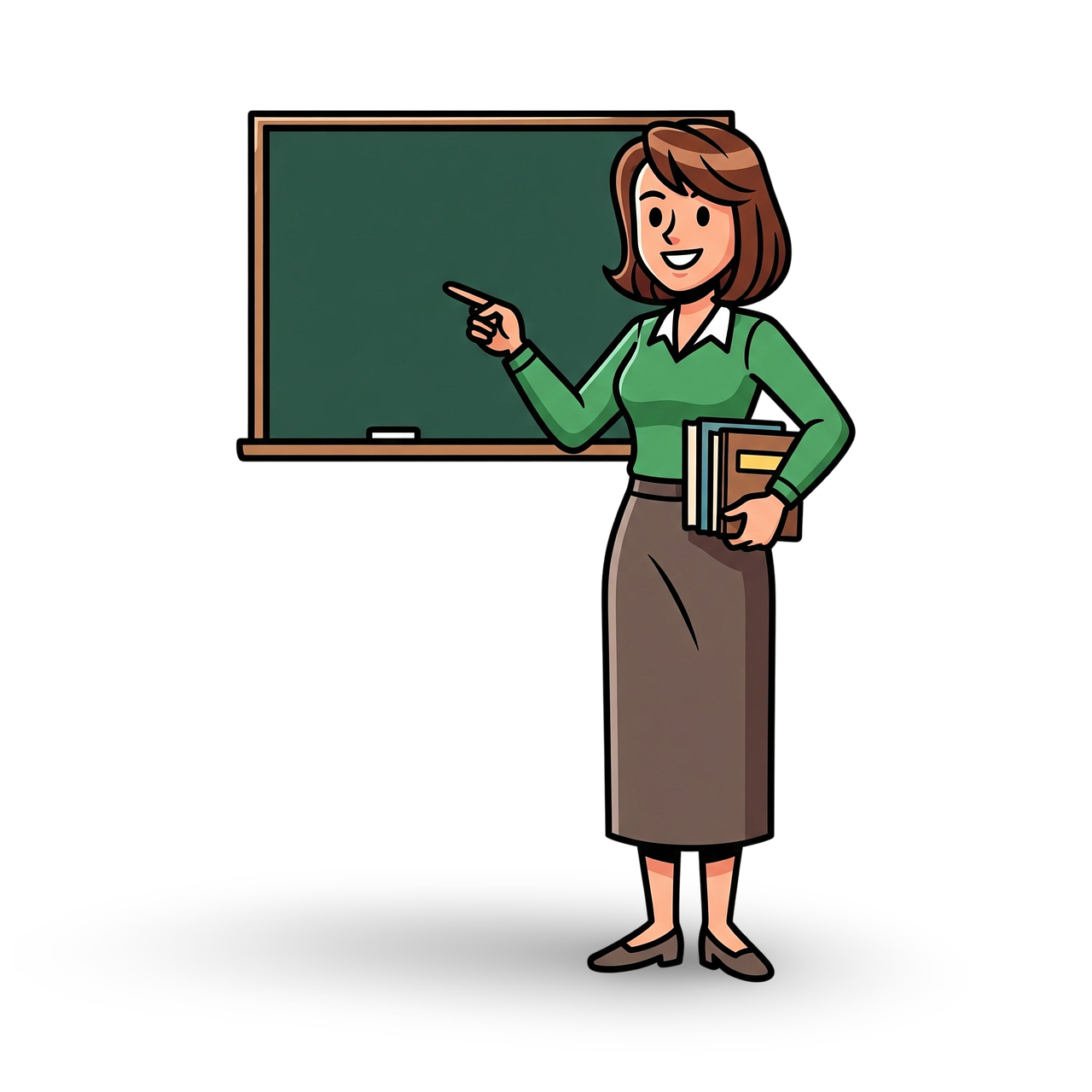 Download free HD stock image of Ai Generated Teacher Free ai generated teacher education illustration