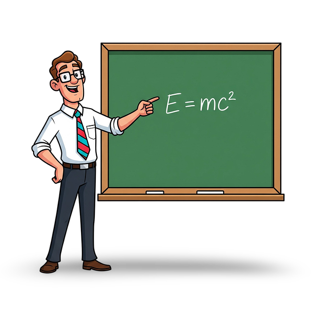 Free ai generated teacher professor illustration