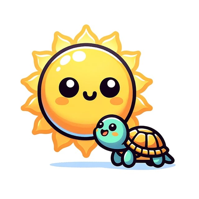 Free ai generated sun sky illustration