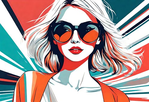 Free Stylized Portrait Digital Art illustration and picture