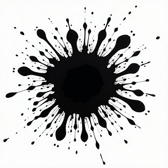 Spritzen, Tinte, Grunge, Fleck, Farbe