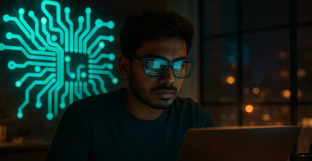 Free ai generated developer fintech illustration