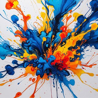 Farbe, Spritzen, Tinte, Textur, Grunge