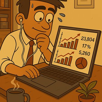 Mann, Arbeid, Laptop, Analyse