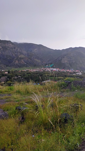 Stad, Landschap, Bergen, Woestijn
