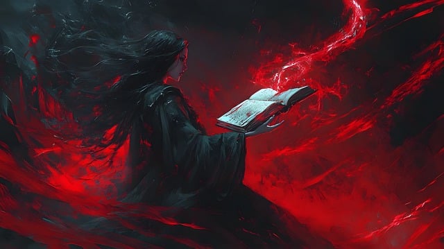 Free ai generated sorceress fantasy illustration