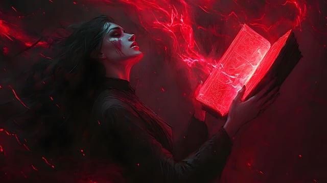 Free ai generated sorceress fantasy illustration