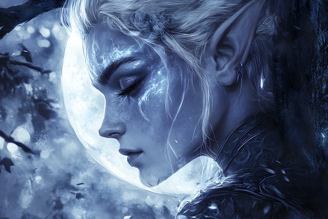 Free ai generated magic fantasy illustration