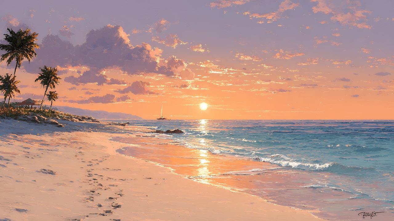 Download Beach, Nature, Sea. Royalty-Free Stock Illustration Image ...