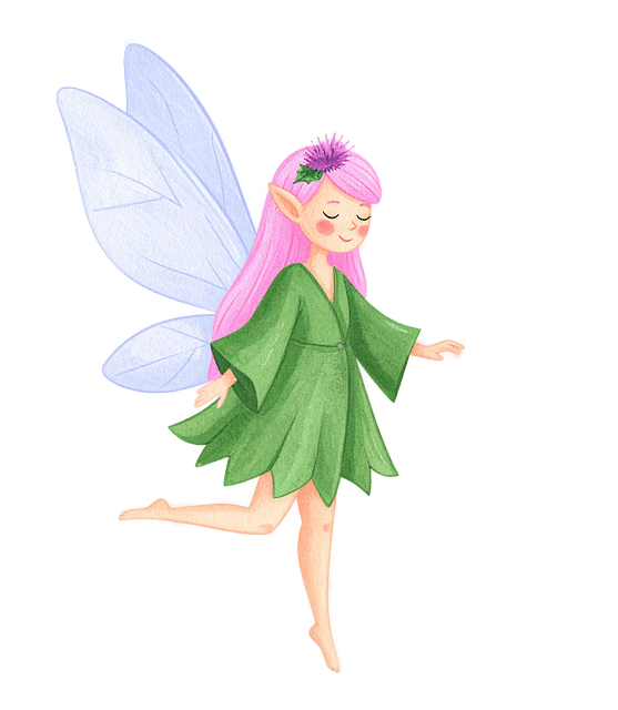 Download free HD stock image of Ai Generated Fairy Free ai generated fairy magic illustration