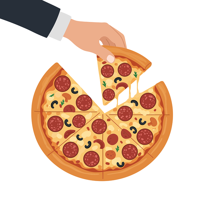 Free ai generated pizza food vector