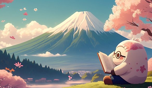 Free Reading Book illustration and picture