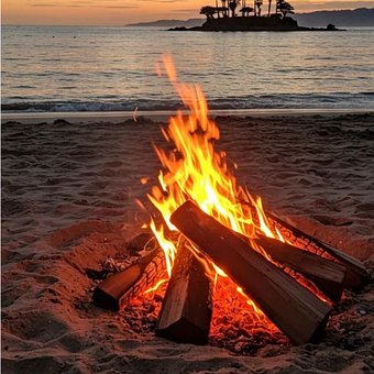 Free Fireplace Fire photo and picture